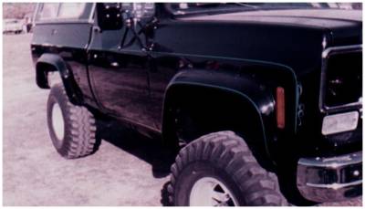 Bushwacker - Bushwacker 40004-11 Cut-Out Fender Flares