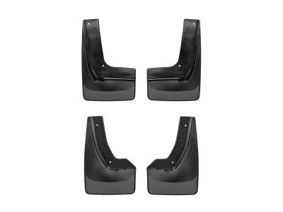 WeatherTech - WeatherTech 110104-120104 MudFlap No-Drill DigitalFit MudFlap Kit