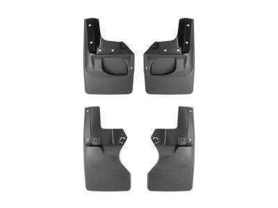WeatherTech - WeatherTech 110097-120172 MudFlap No-Drill DigitalFit MudFlap Kit