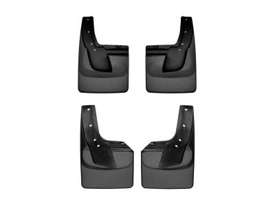 WeatherTech - WeatherTech 110092-120185 MudFlap No-Drill DigitalFit MudFlap Kit