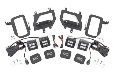 Rough Country - Rough Country 70832 Black Series LED Fog Light Kit