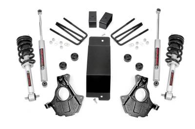 Rough Country - Rough Country 11932 Suspension Lift Knuckle Kit w/Shocks