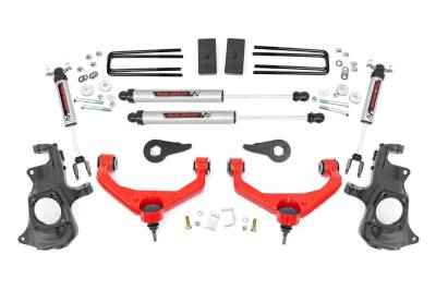 Rough Country - Rough Country 95770RED Suspension Lift Kit w/Shocks