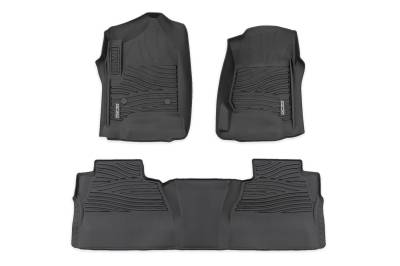 Rough Country - Rough Country FF-21413 Flex-Fit Floor Mats