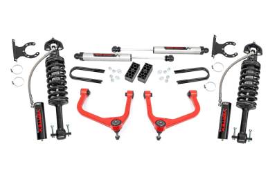 Rough Country - Rough Country 28257RED_A Leveling Lift Kit w/Shocks