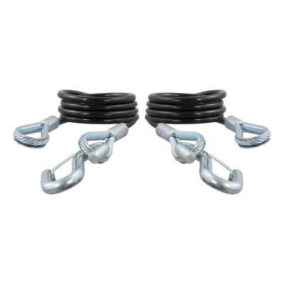 CURT - CURT 80136 Nylon Coated Safety Cable