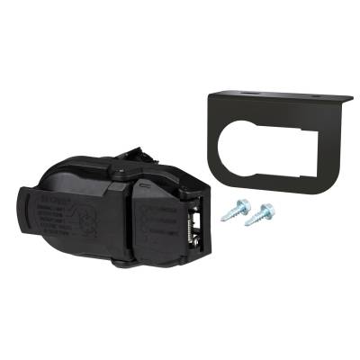 CURT - CURT 57021 OEM Replacement Dual-Output 7 and 4 Way Connector