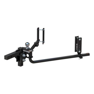 CURT - CURT 17599 TruTrack 2P Round Bar Weight Distribution Hitch