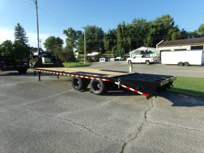 Sure-Trac Trailers - 2026 Sure-Trac 8.5x20+5 Gooseneck Heavy Duty Low Profile Beavertail Deckover 22.5K