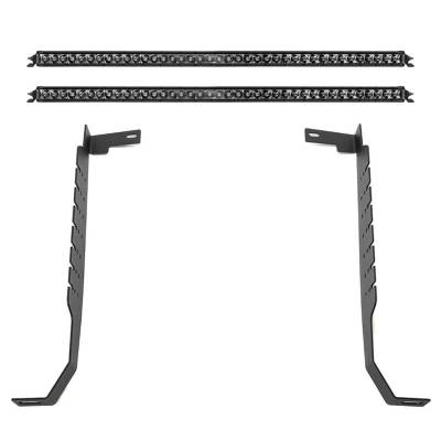 Rigid Industries - Rigid Industries 46792 SR-Series Midnight Grille Light Kit
