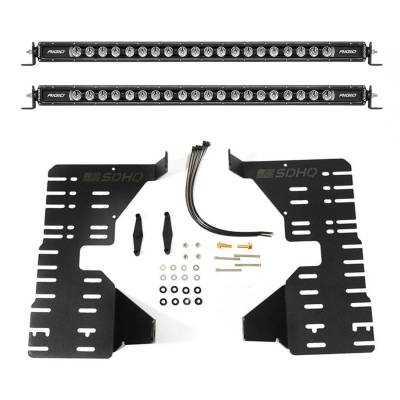 Rigid Industries - Rigid Industries 46811 SR-Series Radiance Grille Kit
