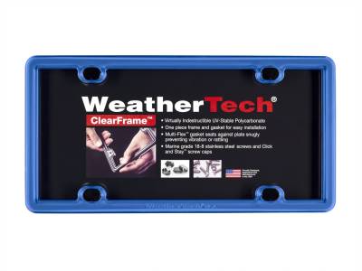 WeatherTech - WeatherTech 8ALPCF21 ClearFrame License Plate Frame
