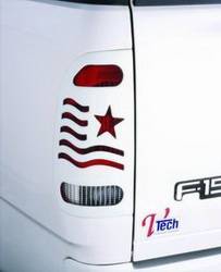 V-Tech - V-Tech 2831 Patriot Series Tail Light Cover