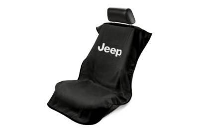 Seat Armour - Seat Armour Jeep Black Without Grille Towel Seat Cover