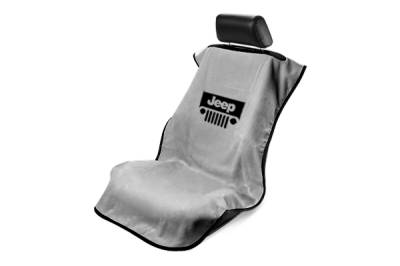 Seat Armour - Seat Armour Jeep Grey With Grille Towel Seat Cover