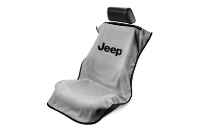 Seat Armour - Seat Armour Jeep Grey Without Grille Towel Seat Cover