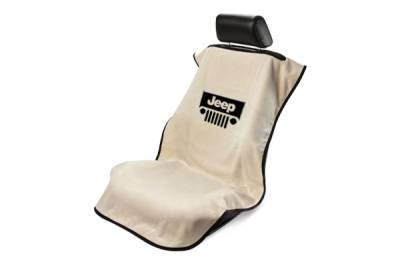 Seat Armour - Seat Armour Jeep Tan With Grille Towel Seat Cover