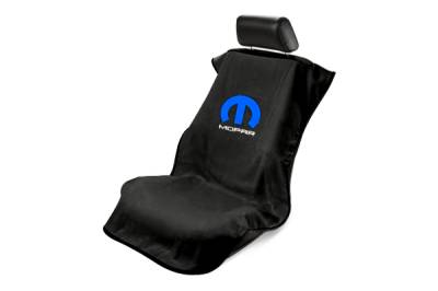 Seat Armour - Seat Armour Mopar Black Towel Seat Cover