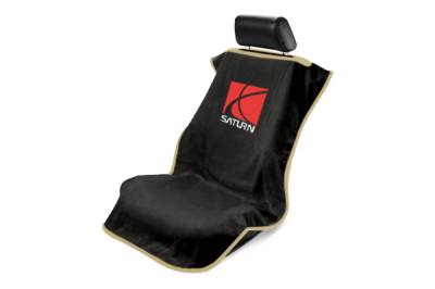 Seat Armour - Seat Armour Saturn Black Towel Seat Cover
