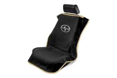 Seat Armour - Seat Armour Scion Black Towel Seat Cover