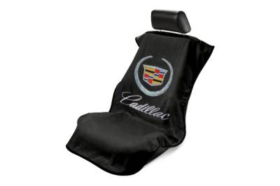 Seat Armour - Seat Armour Cadillac Black Towel Seat Cover