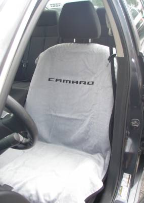 Seat Armour - Seat Armour Camaro Grey Towel Seat Cover