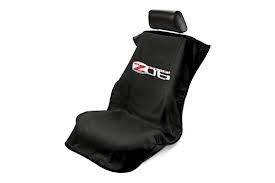 Seat Armour - Seat Armour Corvette C6 Z06 Black Towel Seat Cover