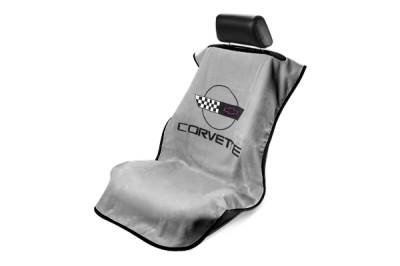Seat Armour - Seat Armour Corvette C4 Grey Towel Seat Cover