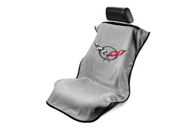 Seat Armour - Seat Armour Corvette C5 Grey Towel Seat Cover