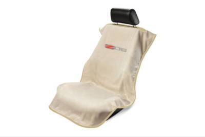 Seat Armour - Seat Armour Corvette C6 Z06 Tan Towel Seat Cover