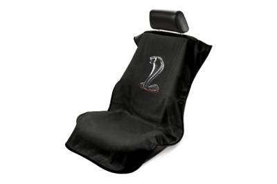 Seat Armour - Seat Armour Ford Mustang Cobra Black Towel Seat Cover