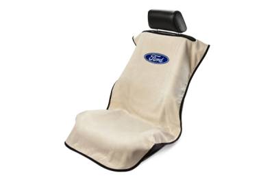 Seat Armour - Seat Armour Ford Tan Towel Seat Cover