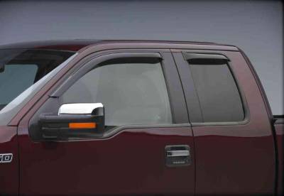 EGR - EgR Smoke Tape On Window Vent Visors Chevrolet S-10 Pickup 82-93 (2-pc Set)