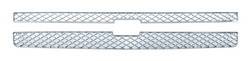 Brite Chrome - Brite Chrome 12213 Grille Overlay