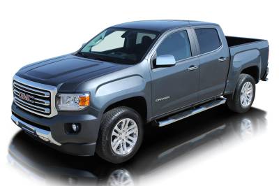 Raptor - Raptor 5" OE Style Cab Length Curved Stainless Oval Tubes GMC Canyon 2015 Extended Cab - Image 1