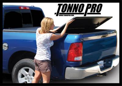 Tonno Pro - Tonno Pro Trifold Tonneau Cover GMC Sierra Classic 04-07 5'7 Bed - Image 2
