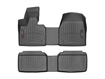Weathertech Combo Front and Rear Black 2015 BMW I3 44569-1-2