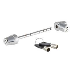Trailer Hitch Accessories - Trailer Hitch Coupler Lock - CURT Manufacturing - CURT Manufacturing 23547 Coupler Lock