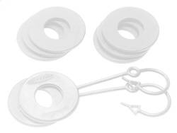 Trailer Hitch Accessories - D-Ring Isolator - Daystar - Daystar KU70059WH D-Ring Lockers And Shackle Isolators
