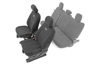 Misc. Rough Country FORD NEOPRENE FRONT SEAT COVER | BLACK [15-18 F-150 XL, XLT]
