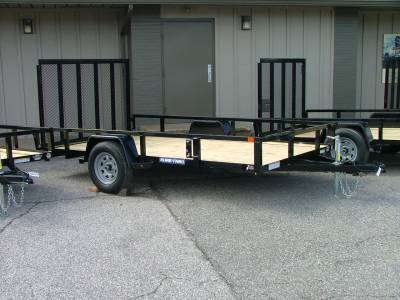 2025 Sure-Trac 7x12 Tube Top Utility Trailer 3K