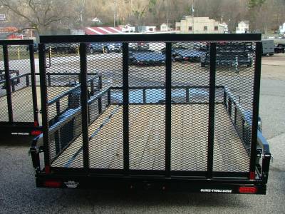 Sure-Trac Trailers - 2025 Sure-Trac 7x12 Tube Top Utility Trailer 3K - Image 4