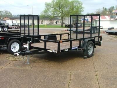 2025 Sure-Trac 6x10 Tube Top Utility Trailer 3K