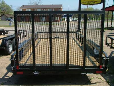 2023 Sure-Trac 7x16 Tube Top Utility Trailer 7K