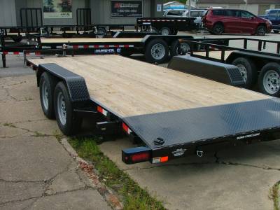 Sure-Trac Trailers - 2024 Sure-Trac 7x18 C-Channel Car Hauler 7K - Image 2