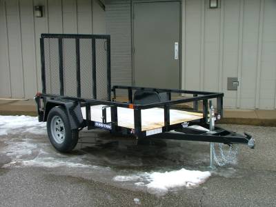 Sure-Trac Trailers - 2025 Sure-Trac 5x8 Tube Top Utility Trailer 3K - Image 2