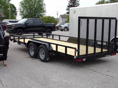 Sure-Trac Trailers - 2023 Sure-Trac 7x18 Tube Top Utility Trailer 7K - Image 2