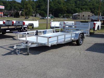 2021 Sure-Trac 7x14 Aluminum Tube Top Utility Trailer 3K