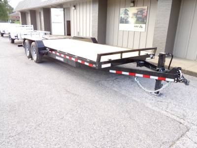 Sure-Trac Trailers - 2023 Sure-Trac 7x17+3 Universal Ramp Implement Trailer 14K - Image 2