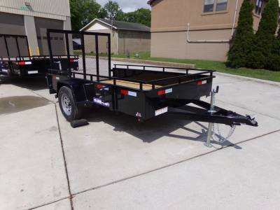 2023 Sure-Trac 6x10 Tube Top Steel High Side Trailer 3K